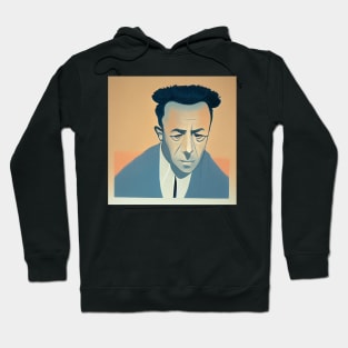 Albert Camus | Cartoon style Hoodie